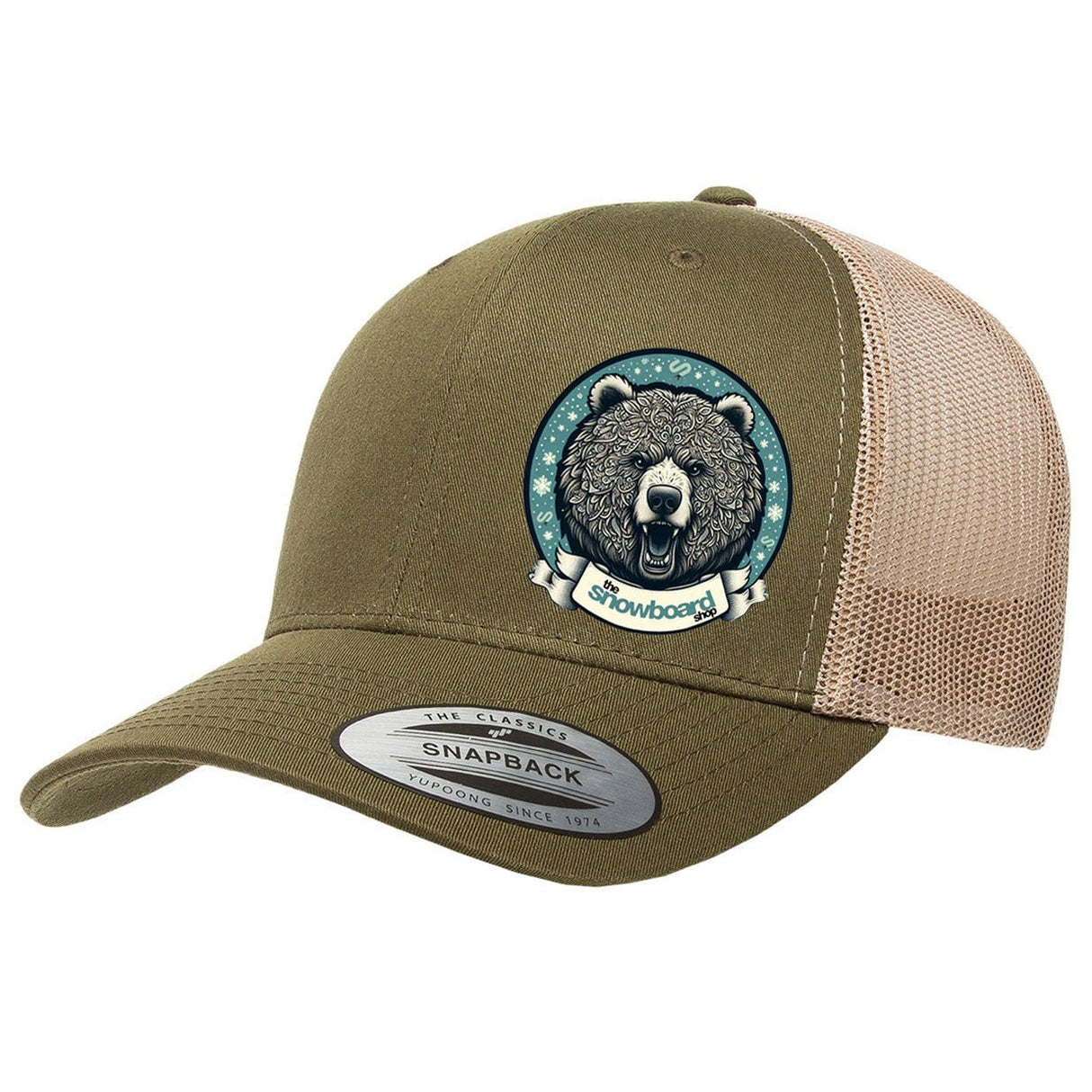 The Snowboard Shop Boss Bear Trucker Hat - The Snowboard Shop