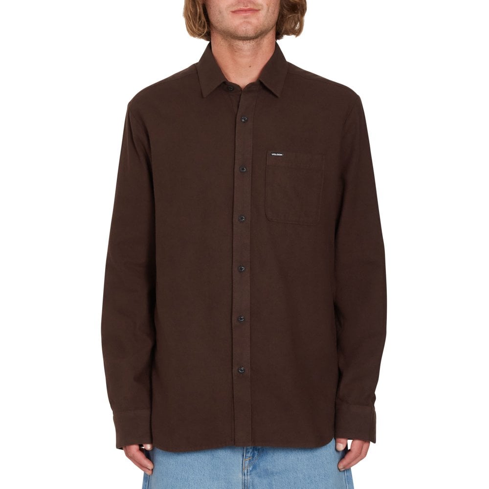 Volcom Caden Solid Shirt - The Snowboard Shop