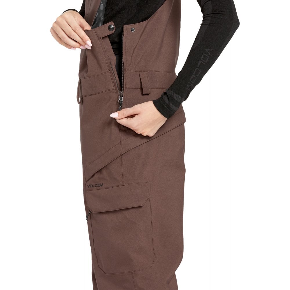 Volcom Creston 3D Stretch Women's Bib Pants - The Snowboard Shop