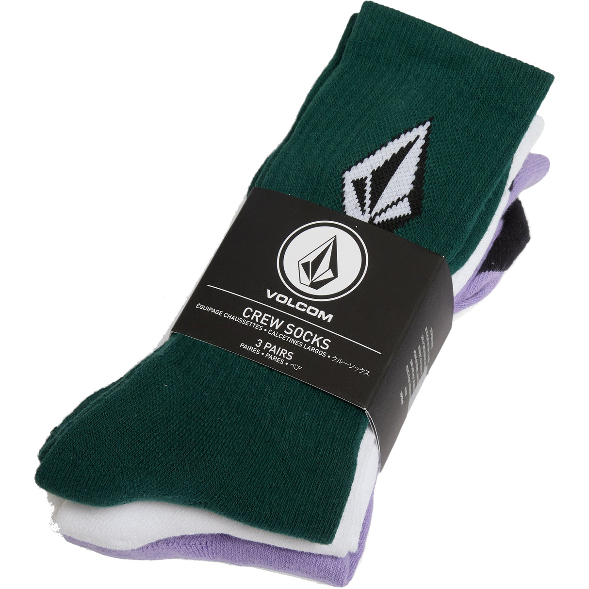Volcom Full Stone 3 Pack Socks - The Snowboard Shop