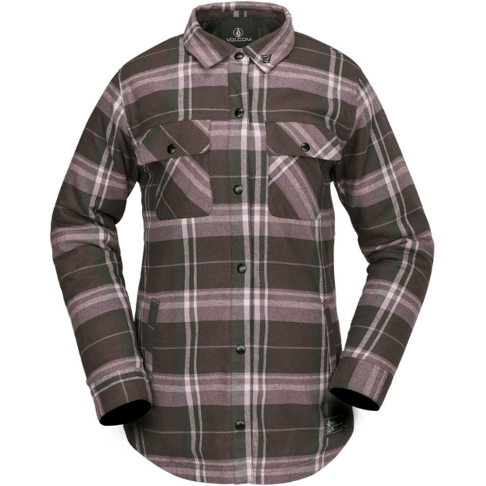 Volcom Insulated Women's Riding Flannel Shirt - The Snowboard Shop