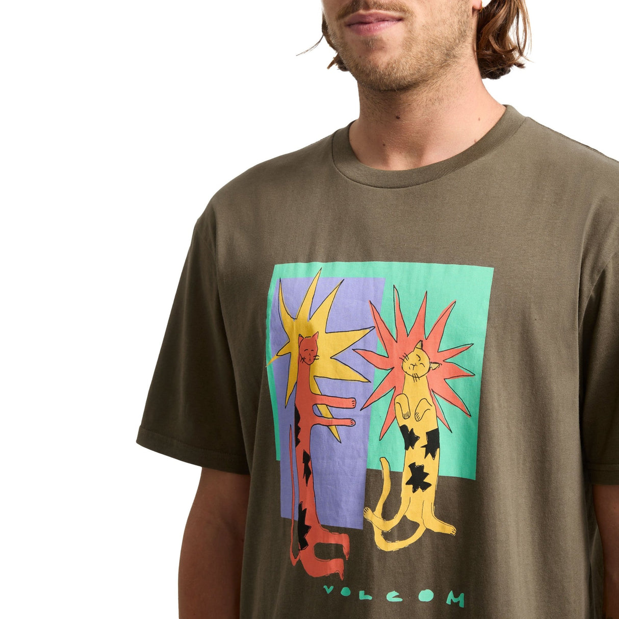 Volcom Longo Cats BSC Short Sleeve T-Shirt - The Snowboard Shop