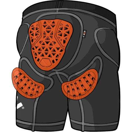 Xion PG Impact Shorts Freeride Evo - D30 - The Snowboard Shop