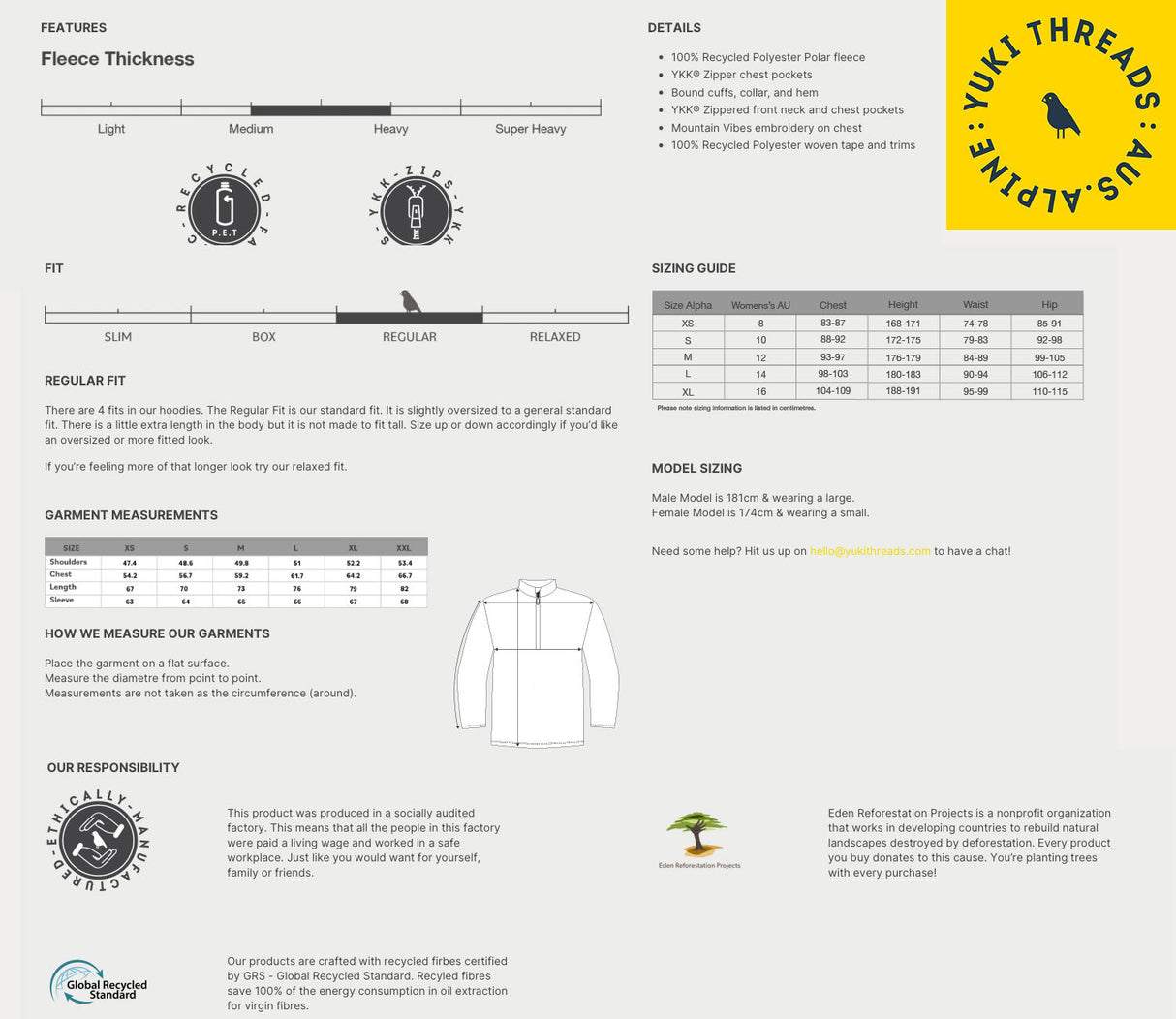 Yuki Threads Mountain Vibes Fleece - The Snowboard Shop