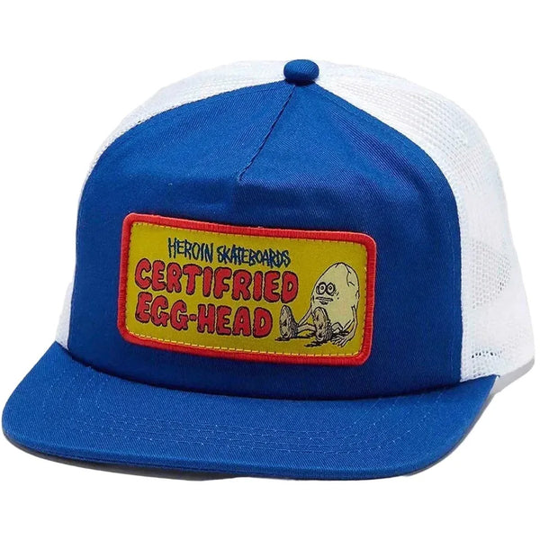 Heroin Certifried Egghead Trucker Hat