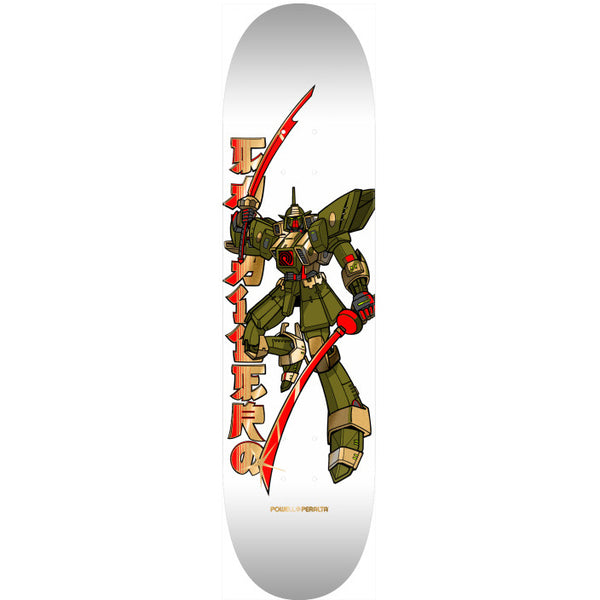 Powell Peralta Steve Caballero Gundam (White/Gold) Deck