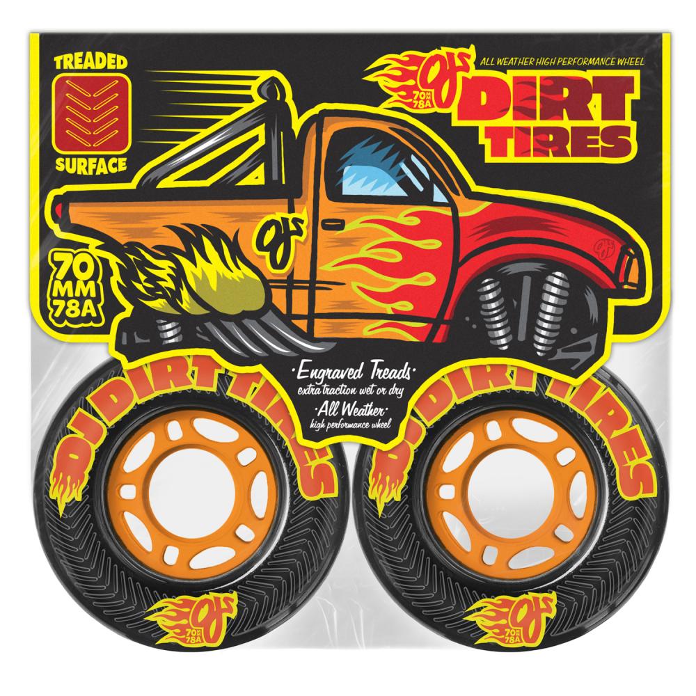 OJ Dirt Tyres Thunder Juice Skateboard Wheels