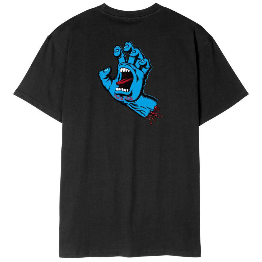 Santa Cruz Screaming Hand Chest T-Shirt