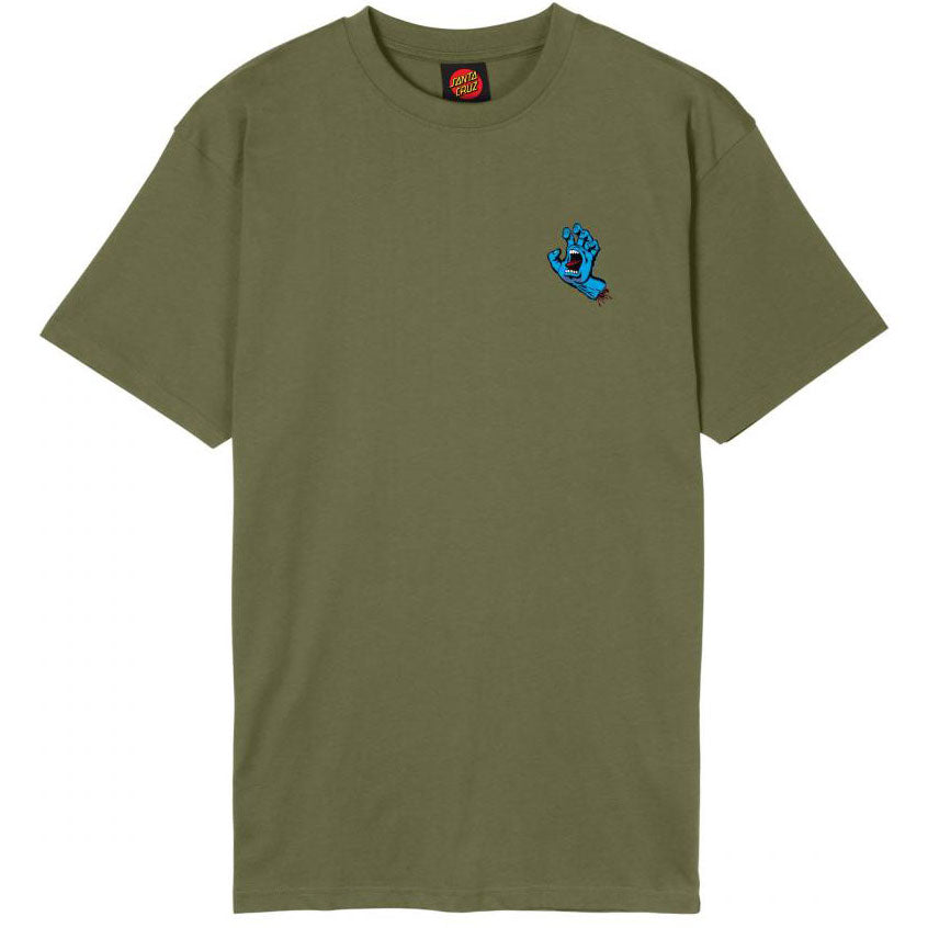 Santa Cruz Screaming Hand Chest T-Shirt