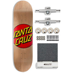 Santa Cruz Classic Dot DIY Kit Complete Skateboard - 8.375"