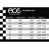 Ace Classic's 33 Polished Skateboard Trucks - The Snowboard Shop