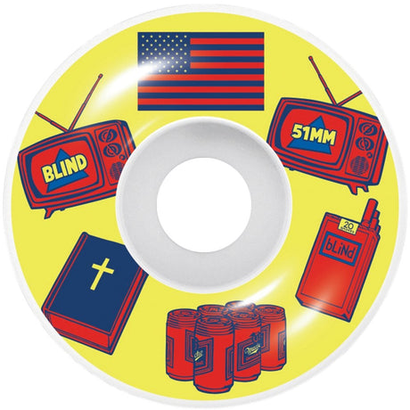 Blind American Icons Skateboard Wheels - The Snowboard Shop