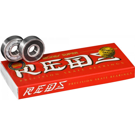 Bones Super Reds Skateboard Bearings - The Snowboard Shop