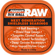 Bronson Raw 6 Ball Skateboard Bearings - The Snowboard Shop