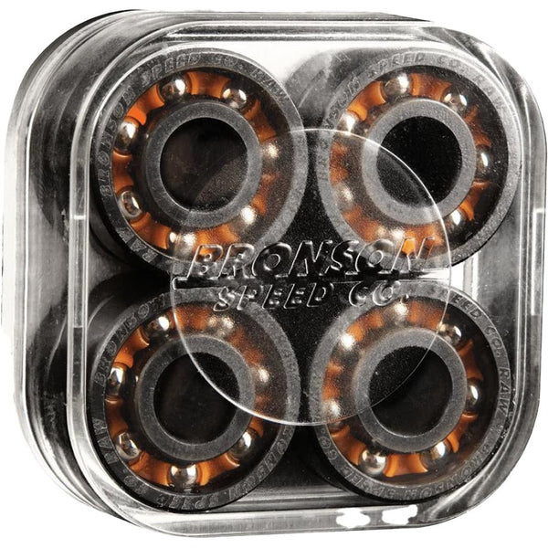 Bronson Raw Skateboard Bearings - The Snowboard Shop