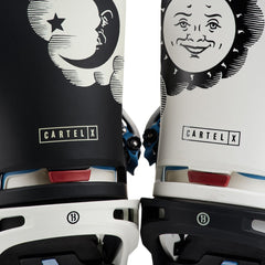 Burton 50/50 90's Cartel X Re:Flex Snowboard Bindings 2027 - The Snowboard Shop