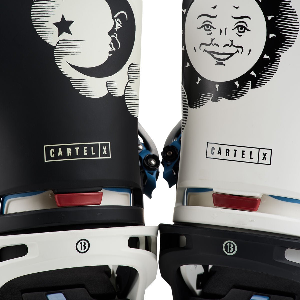 Burton 50/50 90's Cartel X Re:Flex Snowboard Bindings 2027 - The Snowboard Shop