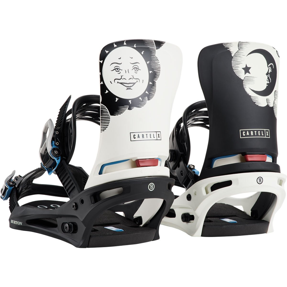 Burton 50/50 90's Cartel X Re:Flex Snowboard Bindings 2027 - The Snowboard Shop