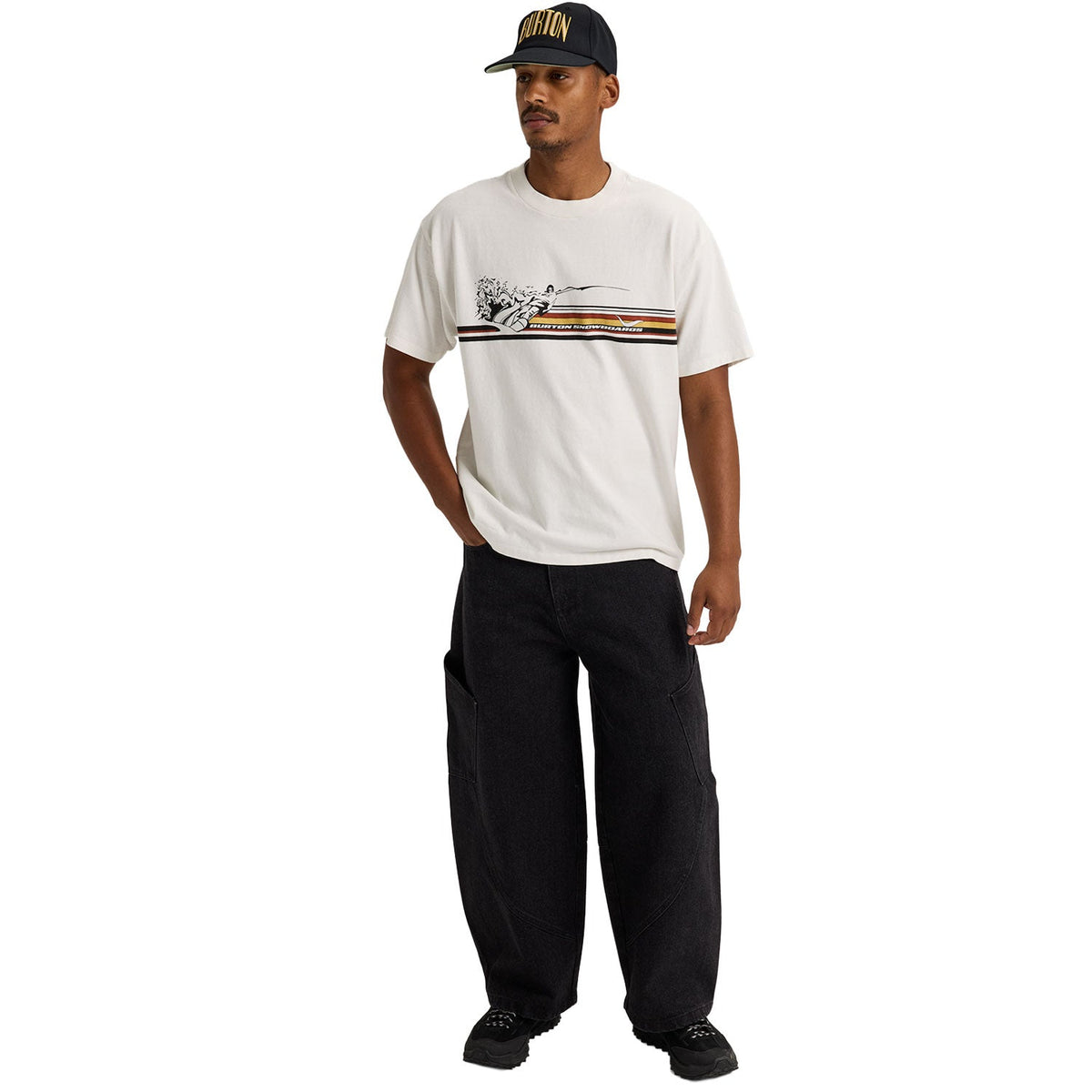 Burton 50/50 90's Short Sleeve T-Shirt - The Snowboard Shop