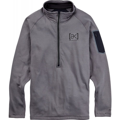 Burton [ak] Helium Grid Half - Zip Fleece - The Snowboard Shop