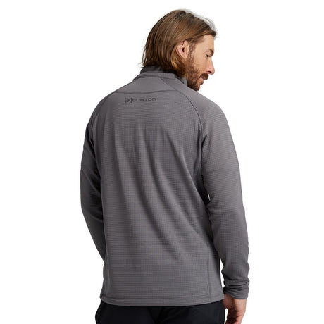 Burton [ak] Helium Grid Half - Zip Fleece - The Snowboard Shop