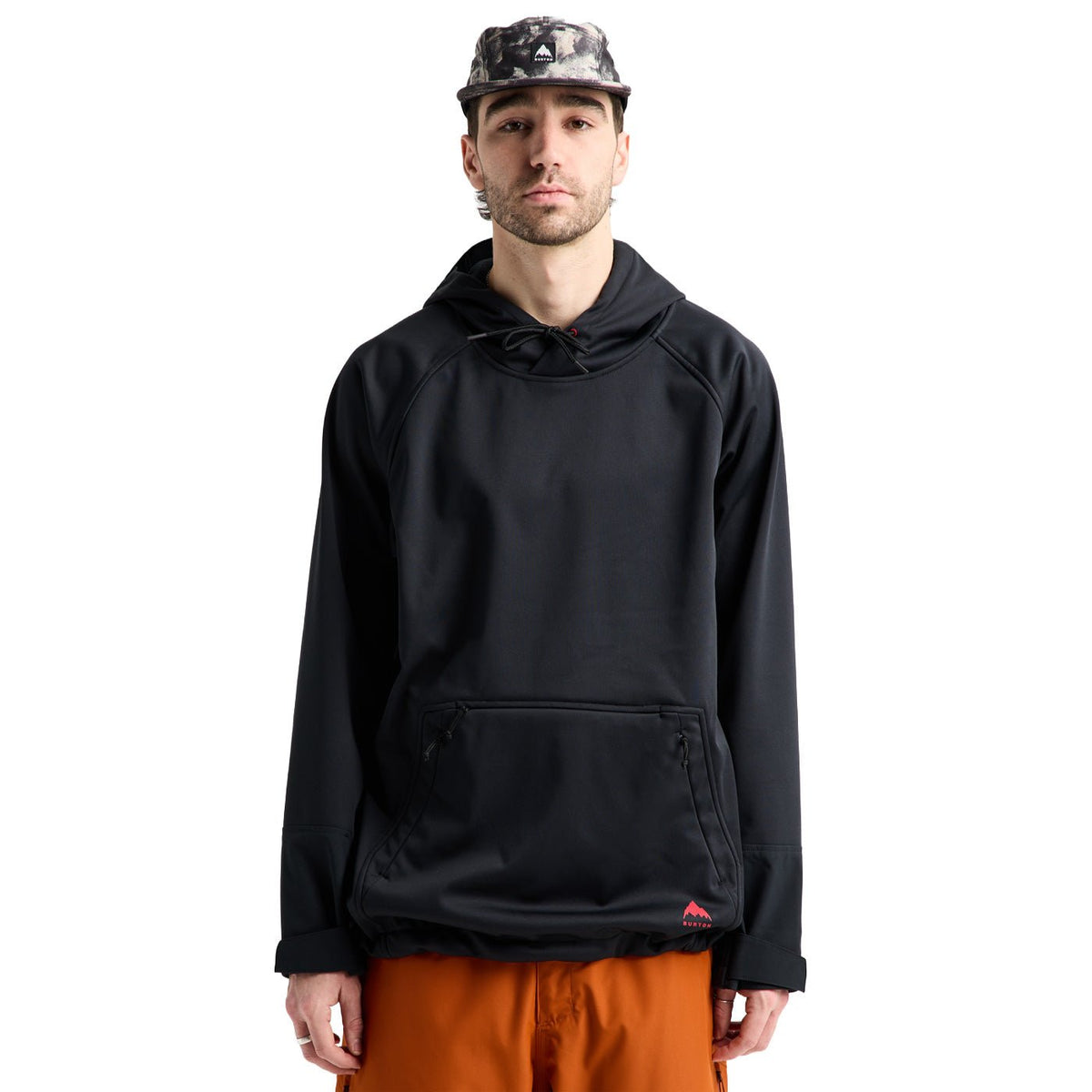 Burton Crown Weatherproof Riding Pullover Hoodie - The Snowboard Shop