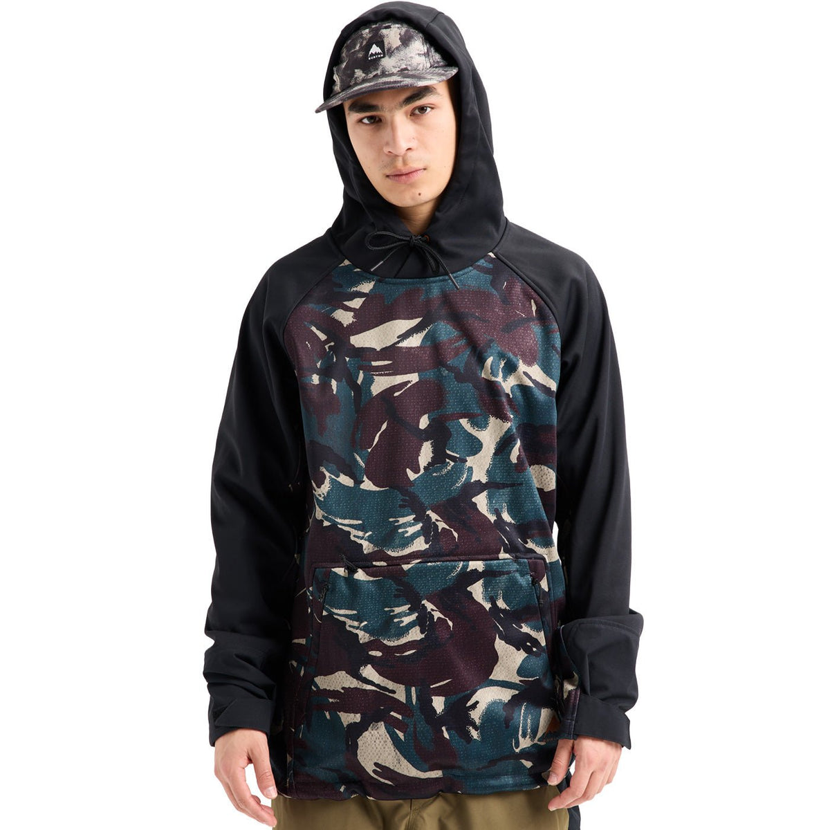 Burton Crown Weatherproof Riding Pullover Hoodie - The Snowboard Shop