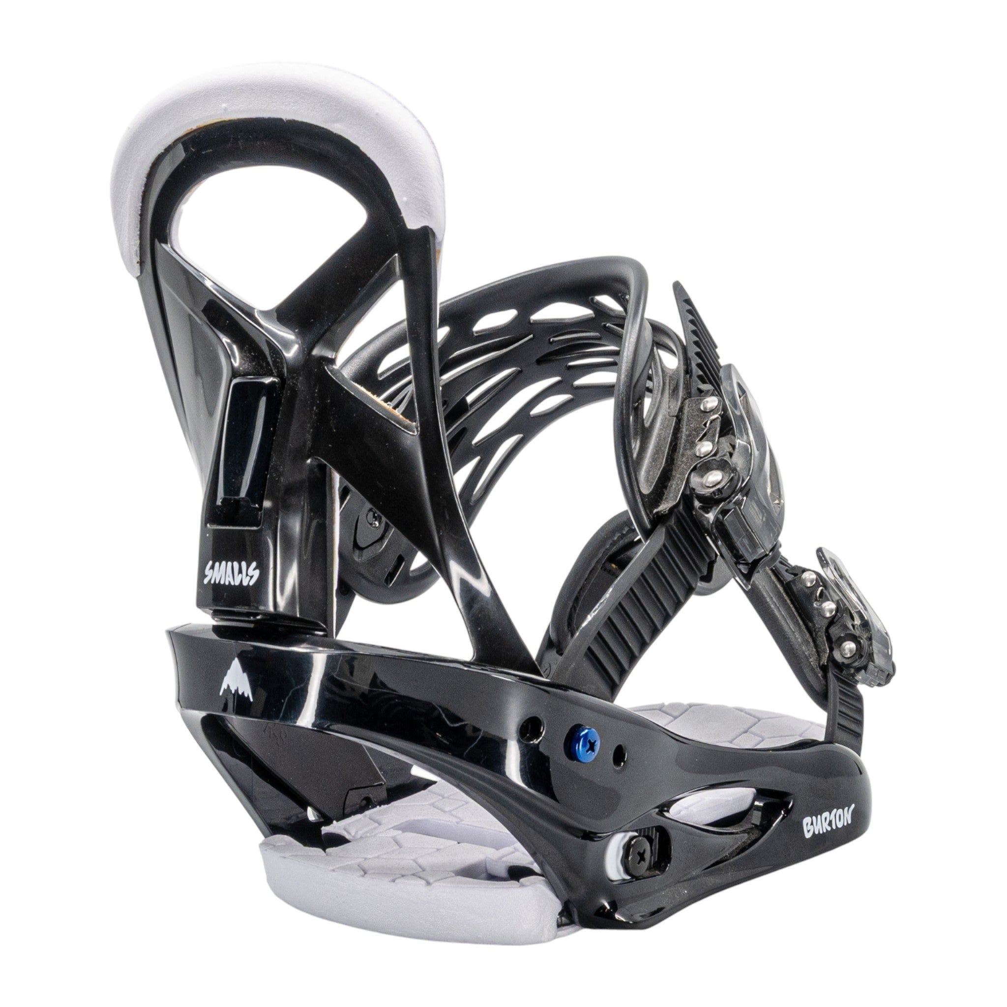 burton freestyle snowboard bindings black Burton Smalls Snowboard Bindings