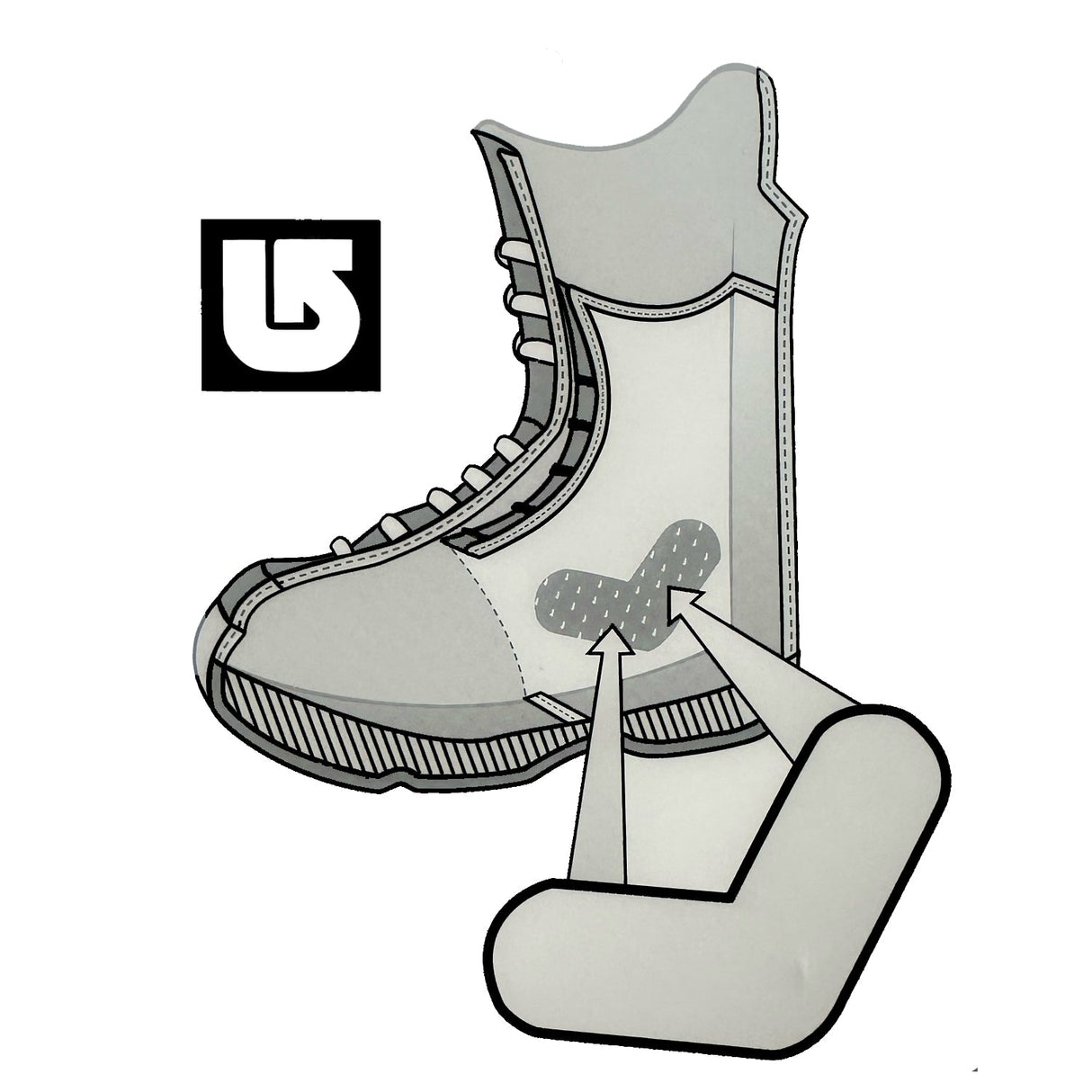 Burton Snowboard Boot J - Bar Kit - The Snowboard Shop