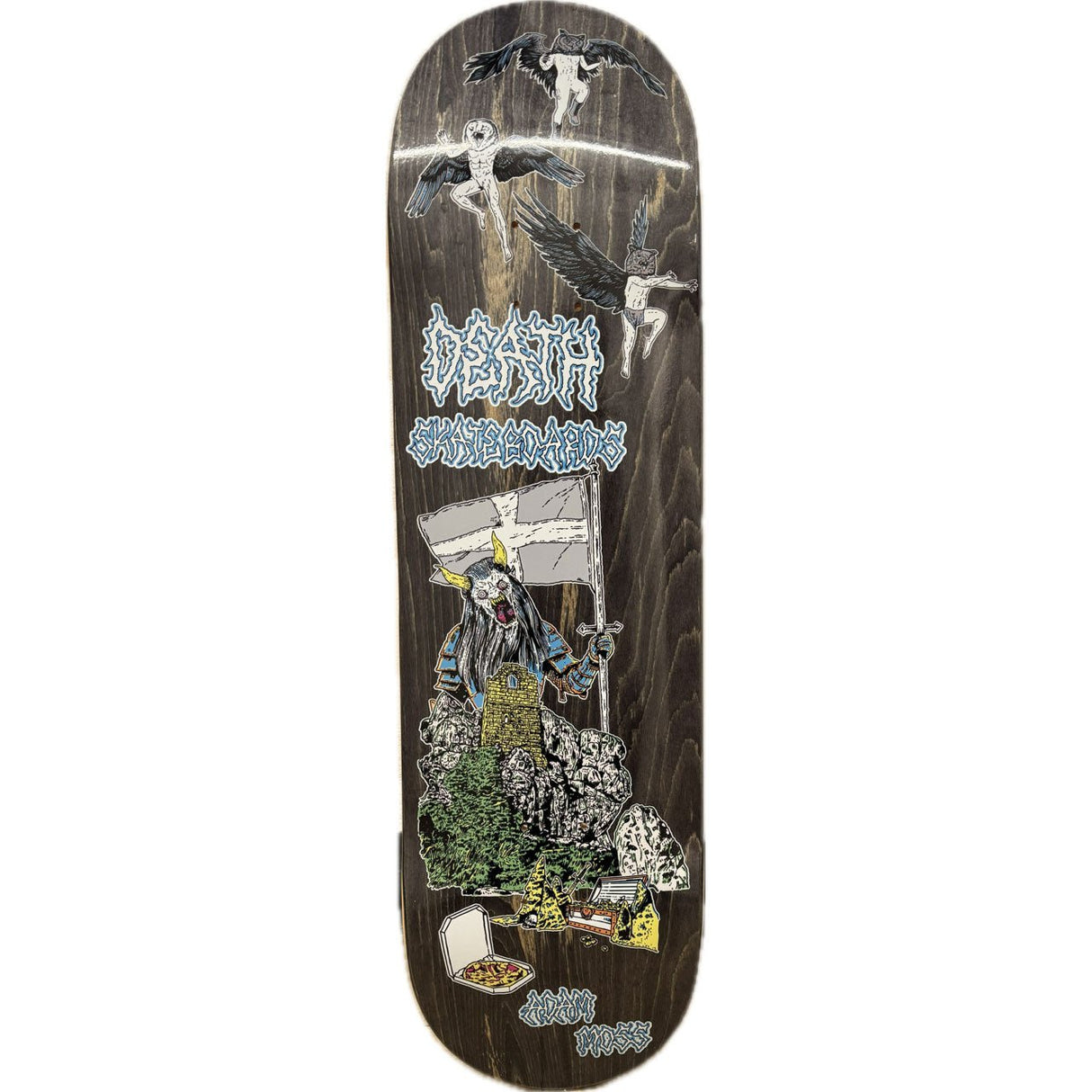 Death Adam Moss Roche Rock Deck - 8.5" - The Snowboard Shop