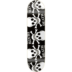 Death Alternate Skull Black Deck - The Snowboard Shop