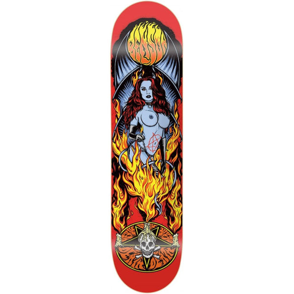 Death Benson 'Devil Women' Deck - 8.5" - The Snowboard Shop
