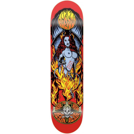 Death Benson 'Devil Women' Deck - 8.5" - The Snowboard Shop
