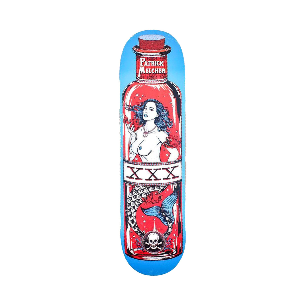 Death Patrick Melcher 'Mermaid' Deck - 8.5" - The Snowboard Shop