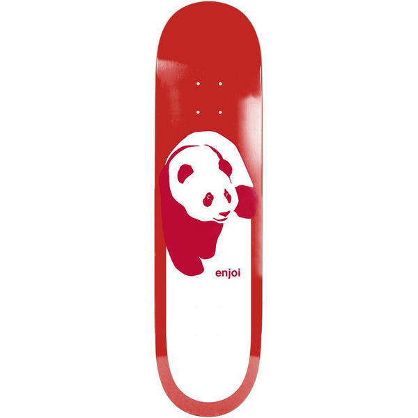Enjoi Classic Panda (Red) Deck - 9" - The Snowboard Shop