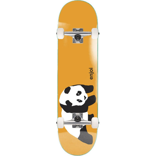 Enjoi Panda (Orange) FP Complete Skateboard - The Snowboard Shop