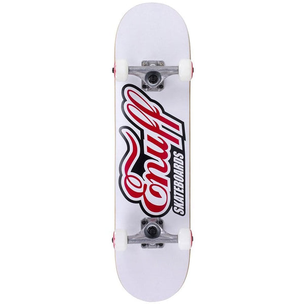 Enuff Classic Logo White Mini Complete Skateboard - 7.25" - The Snowboard Shop