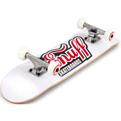 Enuff Classic Logo White Mini Complete Skateboard - 7.25" - The Snowboard Shop