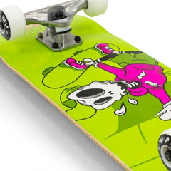 Enuff Skully Mini Green Complete Skateboard - 7.25" - The Snowboard Shop