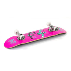 Enuff Skully Mini Pink Complete Skateboard - 7.25" - The Snowboard Shop