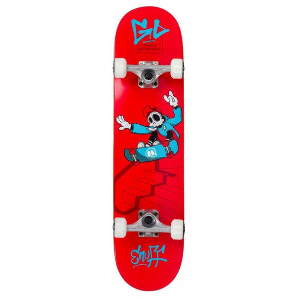 Enuff Skully Mini Red Complete Skateboard - 7.25" - The Snowboard Shop
