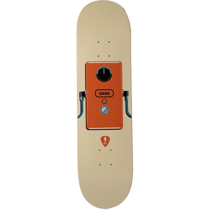 Girl Stomp Griffin Gass Deck (Yellow) - 8.5" - The Snowboard Shop