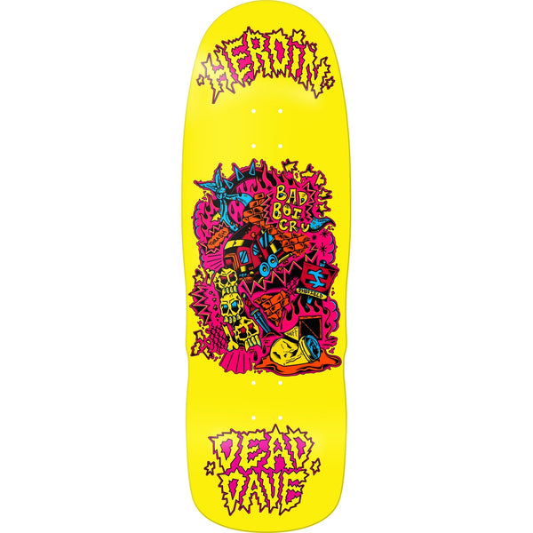 Heroin Dead Dave Trainlines Deck - The Snowboard Shop
