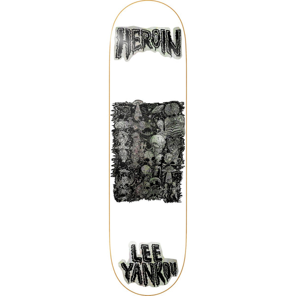 Heroin Lee Yankou Allegory Of Fear Deck - 8.25" - The Snowboard Shop