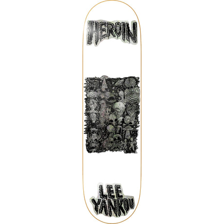 Heroin Lee Yankou Allegory Of Fear Deck - 8.25" - The Snowboard Shop