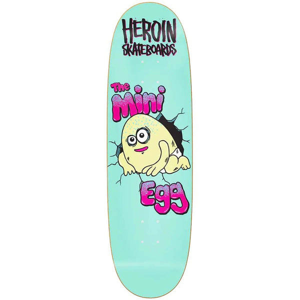 Heroin Mini Egg Deck - 8.38" - The Snowboard Shop