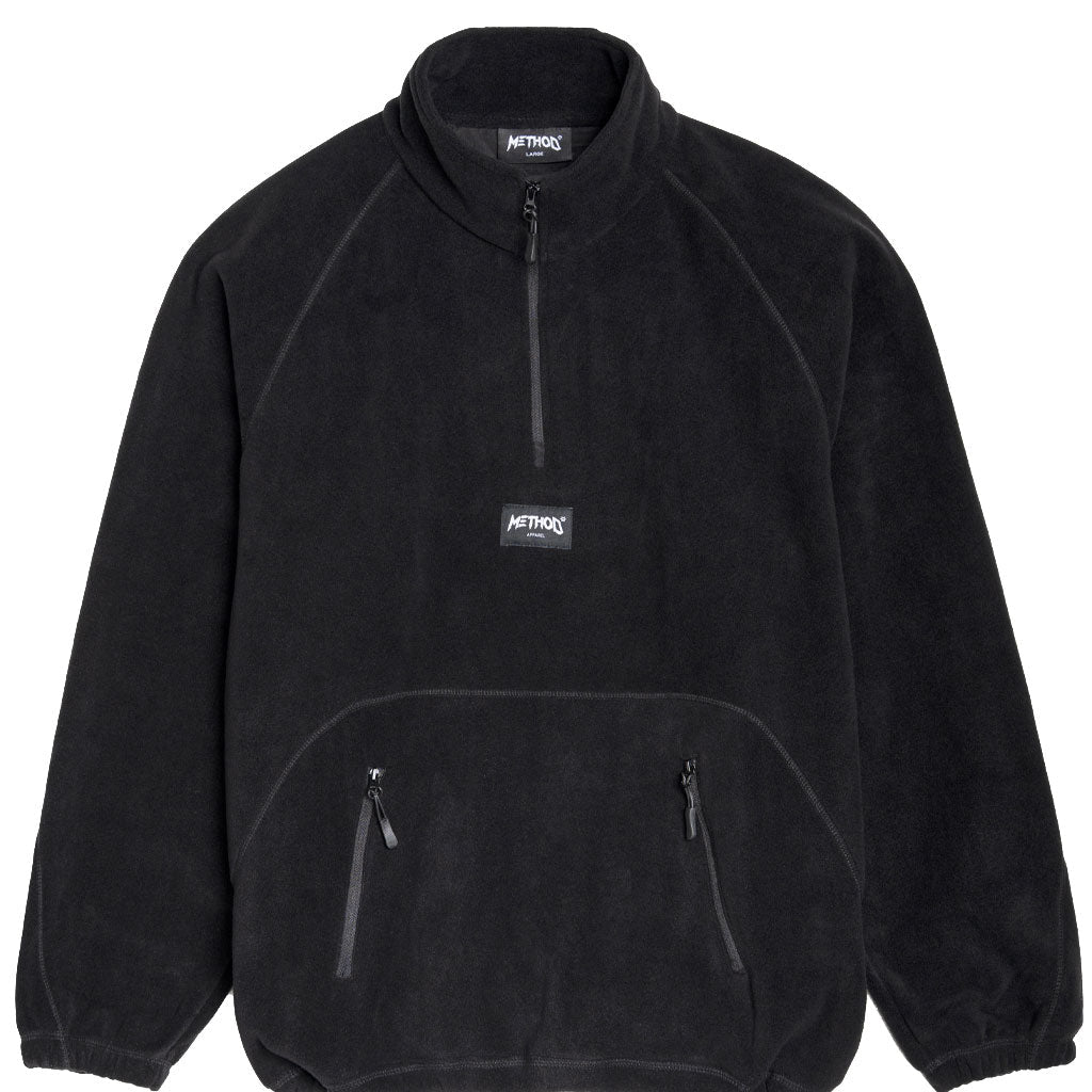 Method Label 1/4 Zip Fleece - The Snowboard Shop