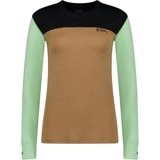 Mons Royale Women's Yotei Crew Base Layer - The Snowboard Shop