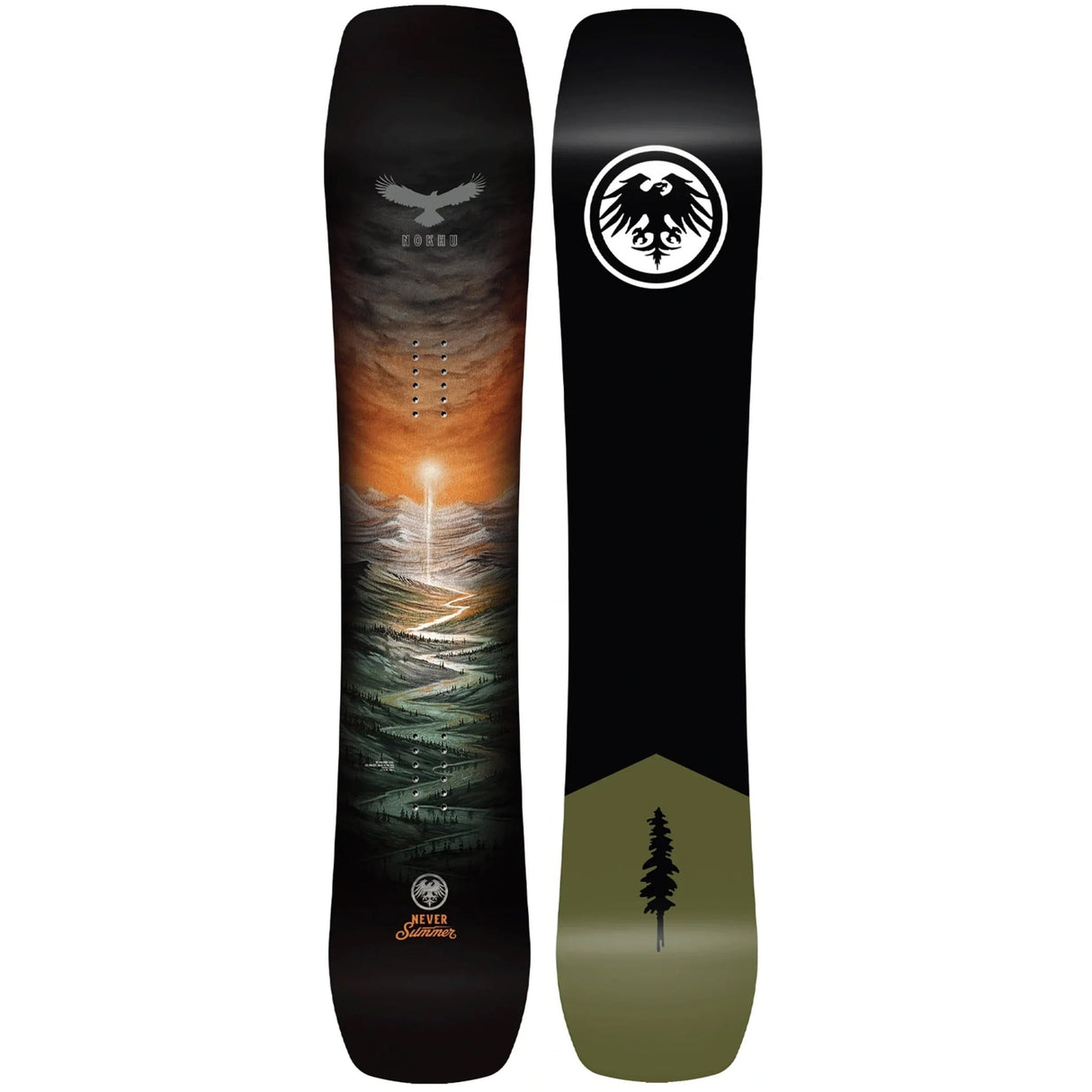 Never Summer Nokhu Snowboard 2027 - The Snowboard Shop