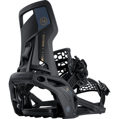 Nidecker Supermatic Snowboard Bindings 2025 - The Snowboard Shop